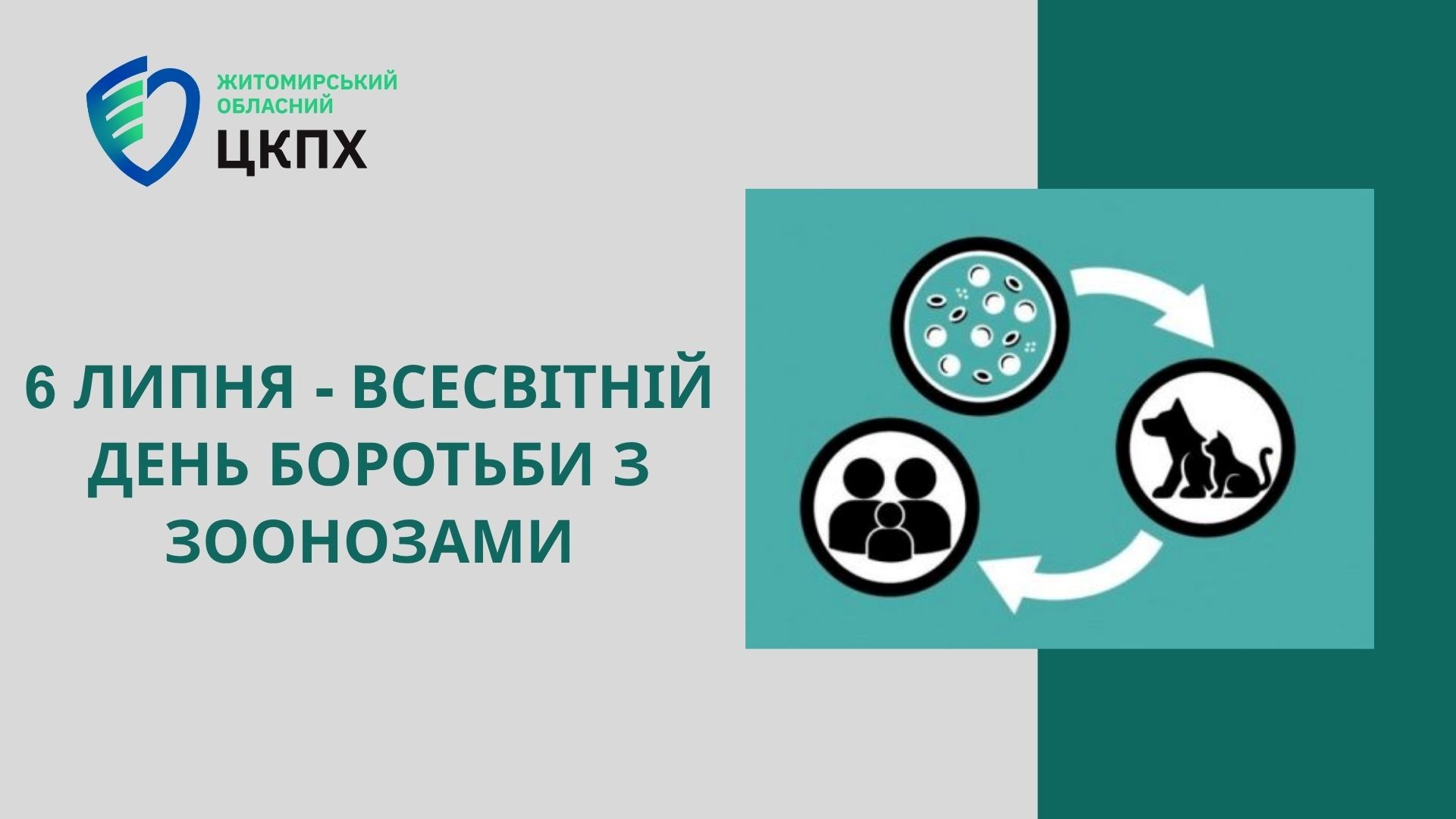 Подробнее о статье 6 липня відзначається Всесвітній день боротьби із зоонозами.